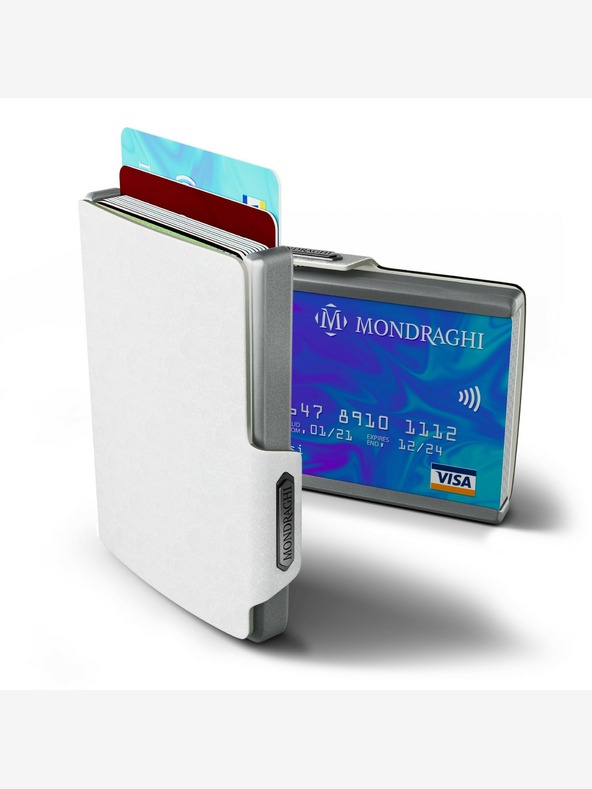 Mondraghi Mondraghi Saffiano bijeli kožni novčanik