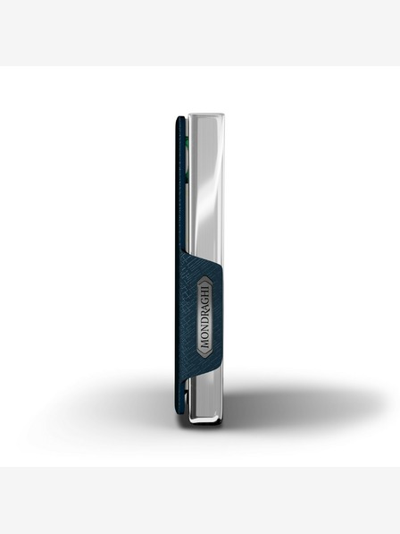 Mondraghi Plavi kožni novčanik s uzorkom Mondraghi Elegance