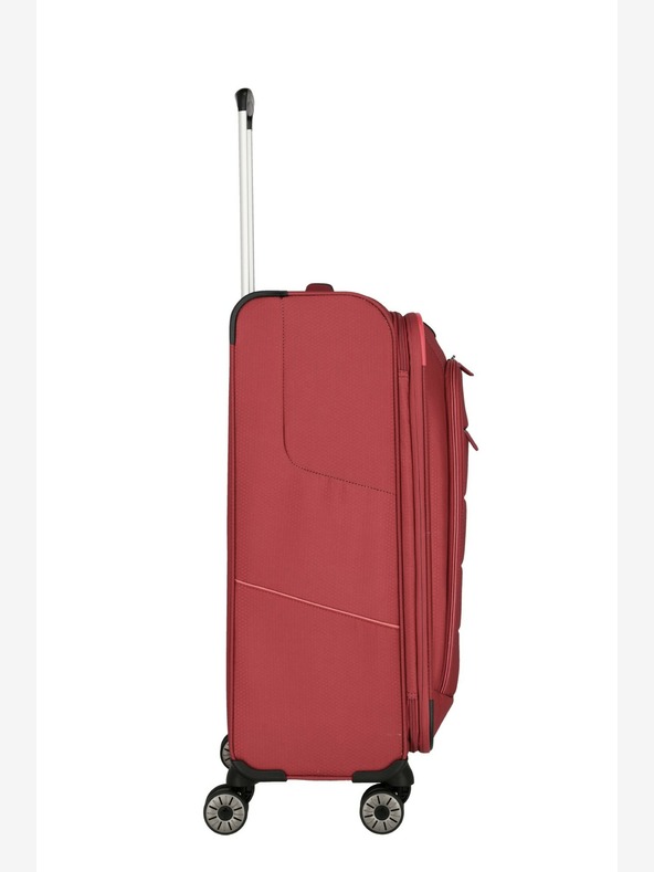 Travelite Set putnih kofera Travelite Skaii 4w S,M,L - crveni