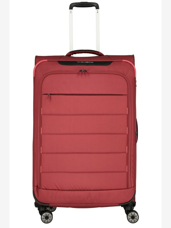 Travelite Set putnih kofera Travelite Skaii 4w S,M,L - crveni