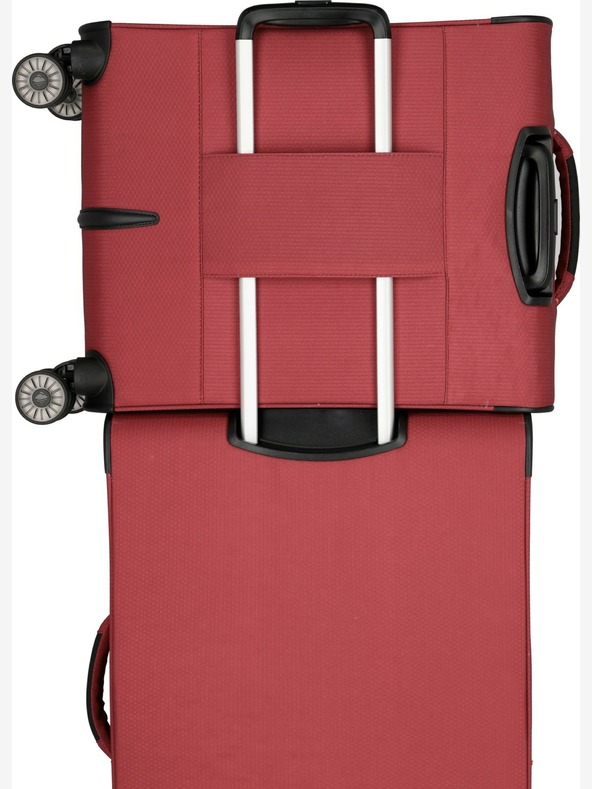 Travelite Set putnih kofera Travelite Skaii 4w S,M,L - crveni