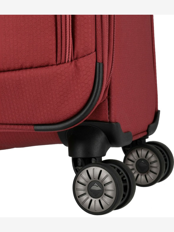 Travelite Set putnih kofera Travelite Skaii 4w S,M,L - crveni