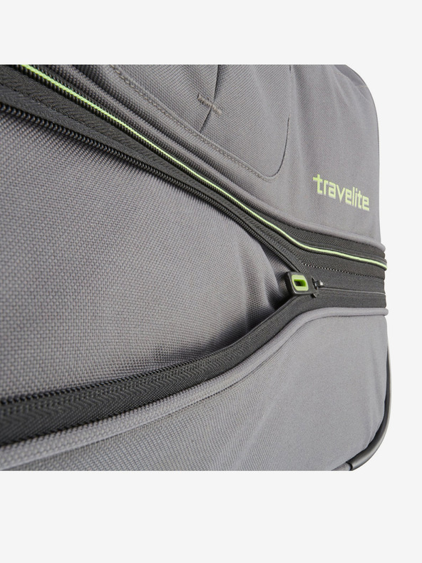 Travelite Travelite Basics Wheeled duffle S - sivo-zelena