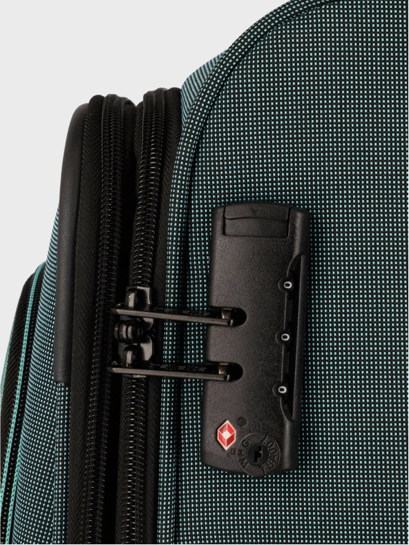 Travelite Zeleni putni kofer Travelite Viia 4w M