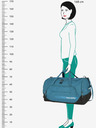 Travelite Plava putna torba Travelite Kick Off Duffle L Petrol