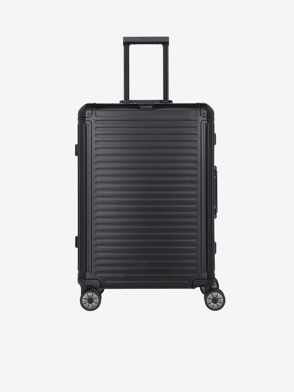 Travelite Crni putni kofer Travelite Next 4w M Black