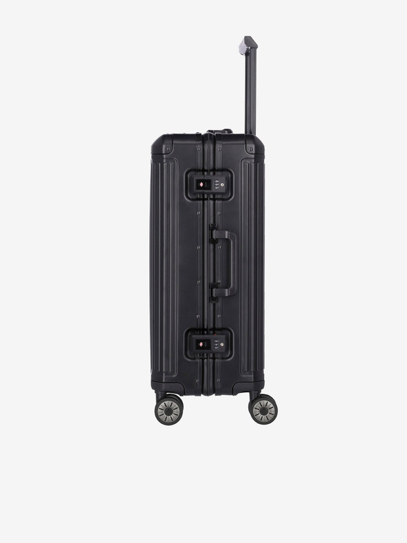 Travelite Crni putni kofer Travelite Next 4w M Black