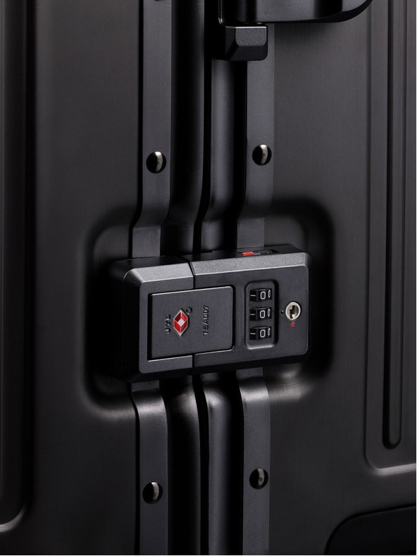 Travelite Crni putni kofer Travelite Next 4w M Black