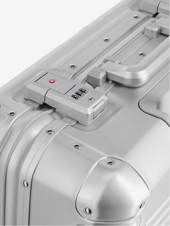 Travelite Putni kovčeg u srebrnoj boji Travelite Next Business wheeler Silver