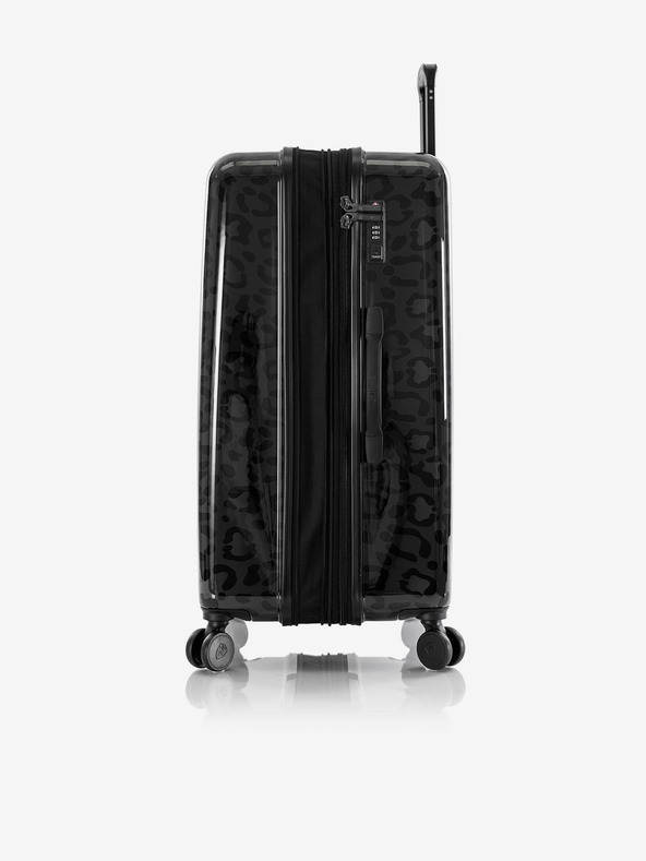 Heys Crni putni kofer s uzorkom Heys Black Leopard L