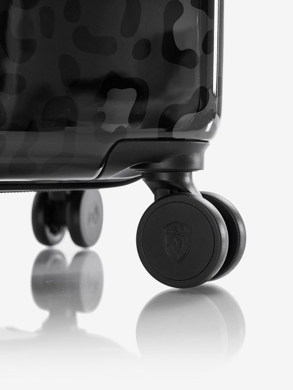 Heys Crni putni kofer s uzorkom Heys Black Leopard L