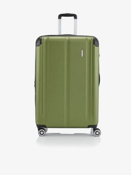 Travelite Zeleni putni kofer Travelite City 4w L Green