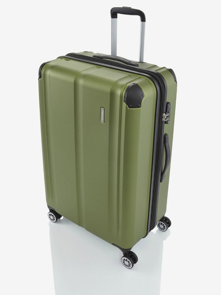Travelite Zeleni putni kofer Travelite City 4w L Green