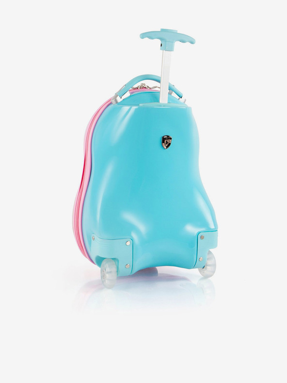 Heys Plavi dječji kofer Heys Kids Trolls Turquoise
