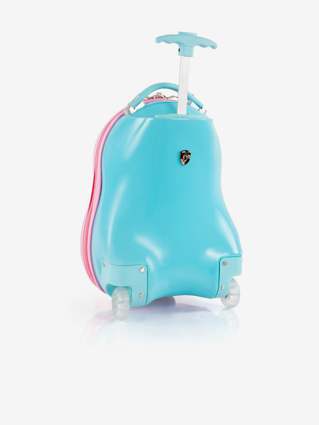 Heys Plavi dječji kofer Heys Kids Trolls Turquoise