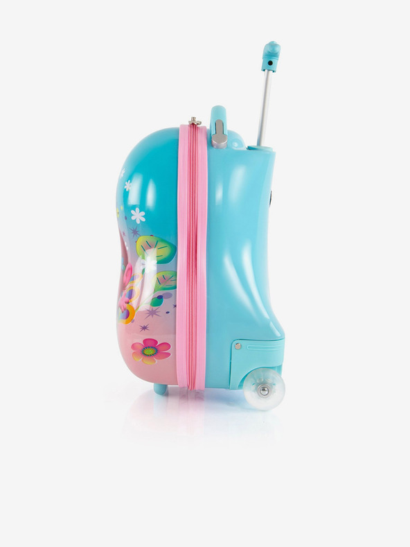 Heys Plavi dječji kofer Heys Kids Trolls Turquoise