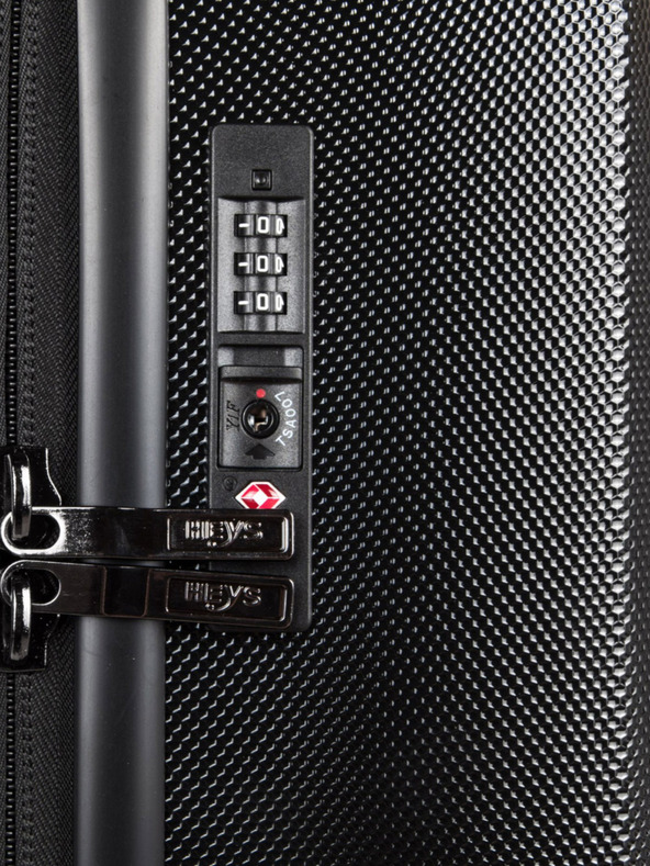 Heys Heys Vantage Smart Luggage™ crni putni kovčeg
