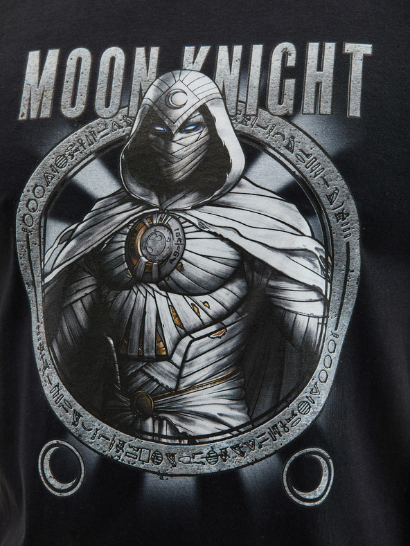 ZOOT.Fan Crna unisex majica Moon Knight ZOOT. OBOŽAVATELJ Marvela