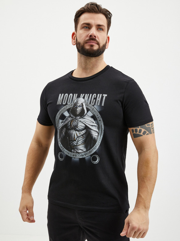 ZOOT.Fan Crna unisex majica Moon Knight ZOOT. OBOŽAVATELJ Marvela