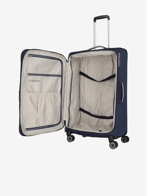 Travelite Tamnoplavi putni kofer Travelite Miigo 4w L