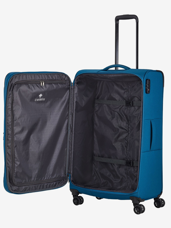 Travelite Set od tri putna kofera u Travelite Chios S,M,L Petrol boji