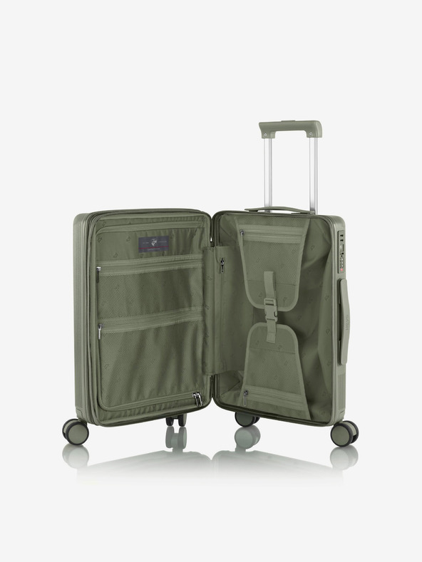 Heys Heys Zeleni putni kovčeg u zemljanim tonovima s mahovinom