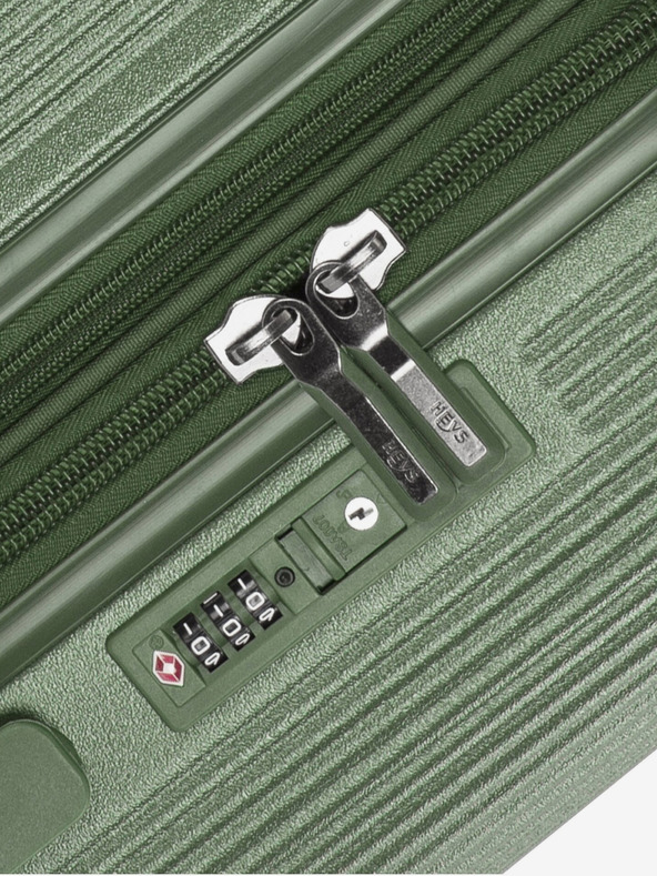 Heys Heys Zeleni putni kovčeg u zemljanim tonovima s mahovinom