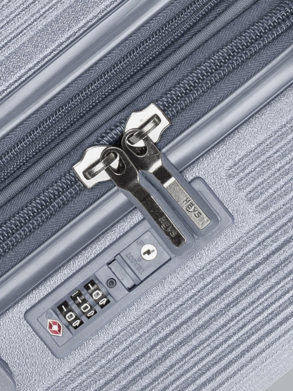 Heys Set od tri putna kofera Heys Earth Tones S,M,L Glacier Grey