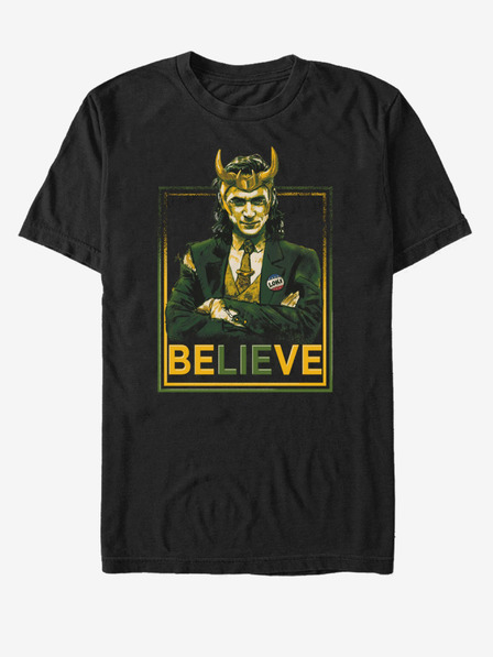 ZOOT.Fan Crna unisex ZOOT.Fan Marvel majica s političkim motivom