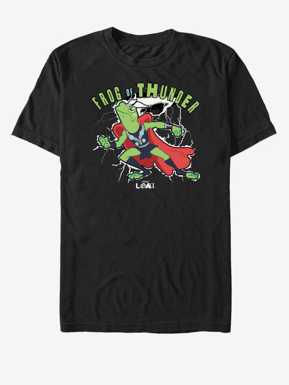 ZOOT.Fan Crna unisex majica ZOOT.Fan Marvel Throg