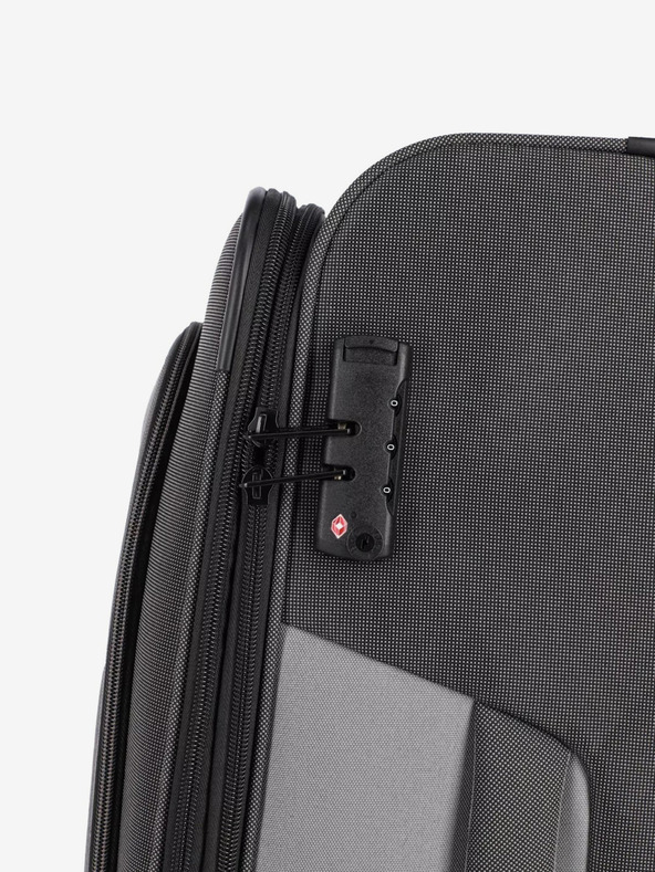 Travelite Travelite Viia 2w S sivi kofer