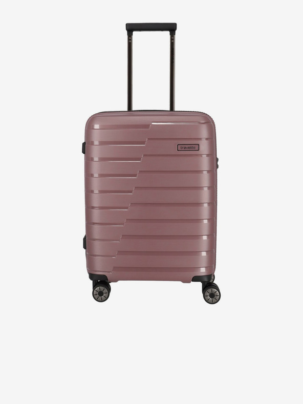 Travelite Set od tri putna kofera u ružičastoj boji Travelite Air Base S, M, L