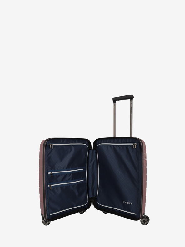Travelite Set od tri putna kofera u ružičastoj boji Travelite Air Base S, M, L