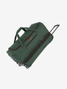 Travelite Tamno zelena putna torba Travelite Basics Wheeled duffle L