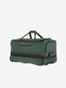 Travelite Tamno zelena putna torba Travelite Basics Wheeled duffle L