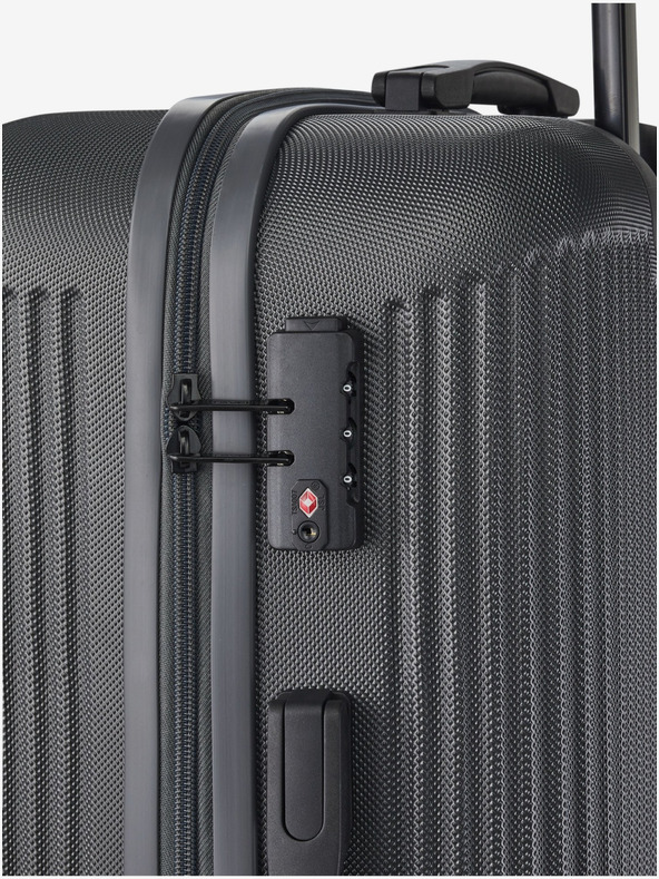 Travelite Set od tri putna kofera tamno sive boje Travelite Bali S, M, L