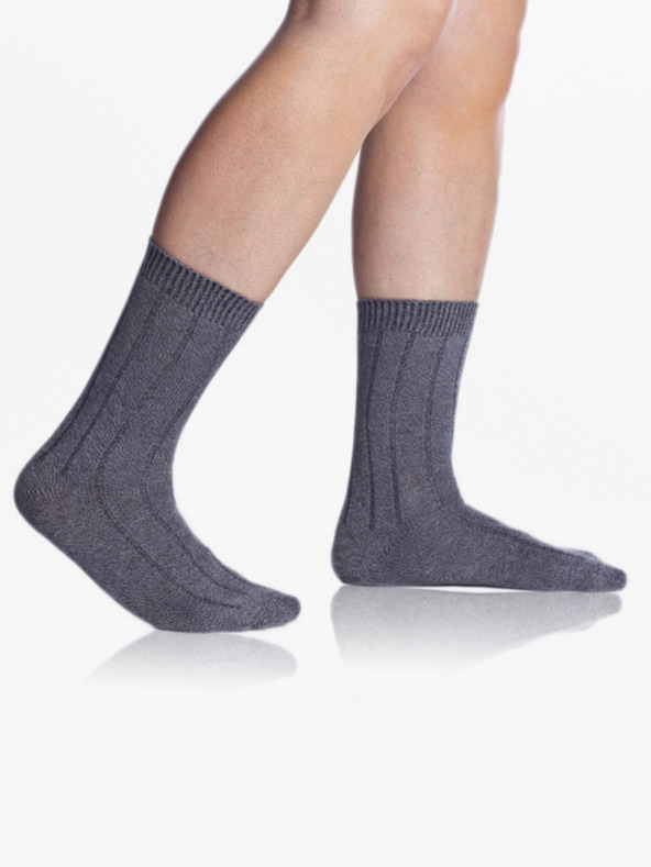 Bellinda Tamnosive unisex čarape Bellinda BAMBUS CASUAL UNISEX SOCKS