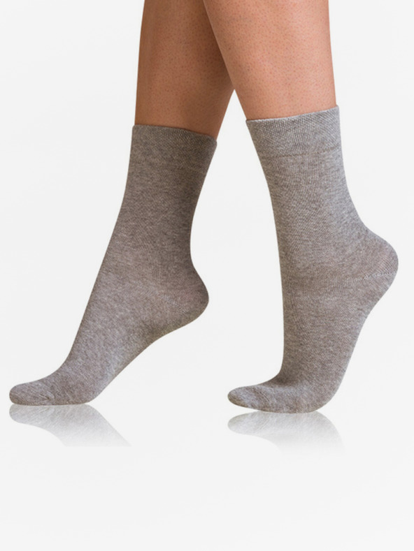 Bellinda Sive ženske čarape Bellinda COTTON COMFORT SOCKS