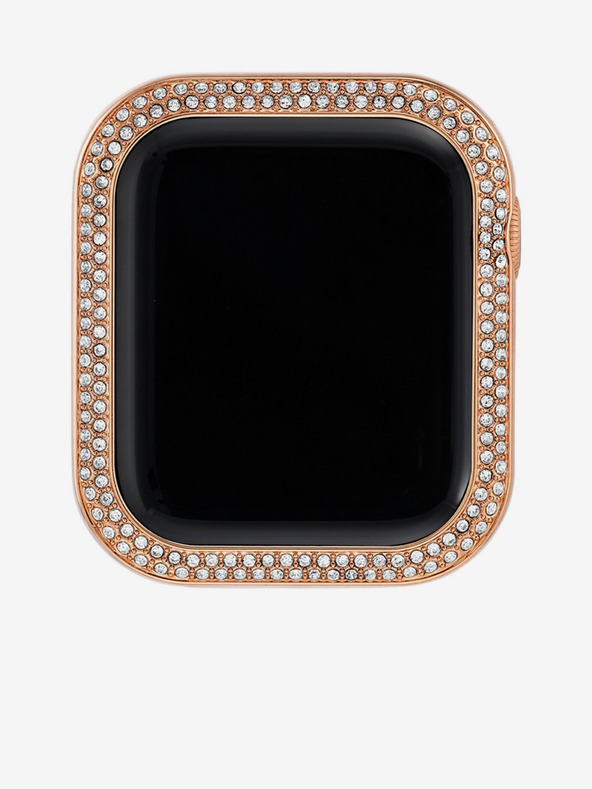 Anne Klein Anne Klein Kristalni okvir od ružičastog zlata za Apple Watch