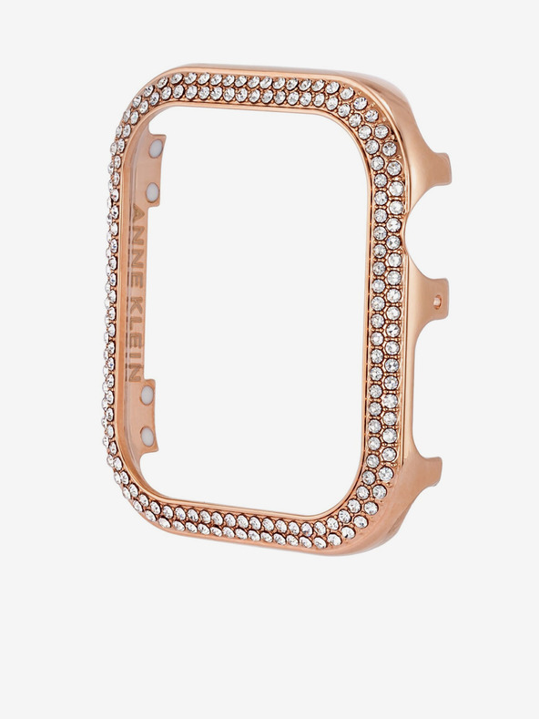 Anne Klein Anne Klein Kristalni okvir od ružičastog zlata za Apple Watch