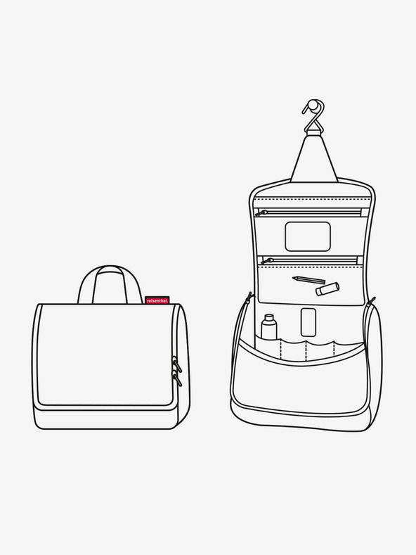 Reisenthel Reisenthel crna unisex putna toaletna torbica