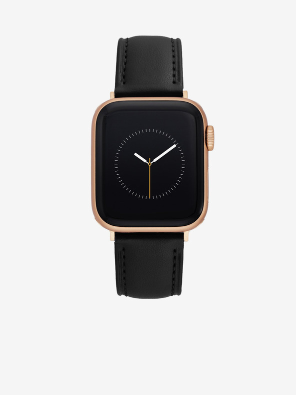 Anne Klein Crni kožni remen za Apple Watch Anne Klein