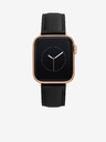 Anne Klein Crni kožni remen za Apple Watch Anne Klein