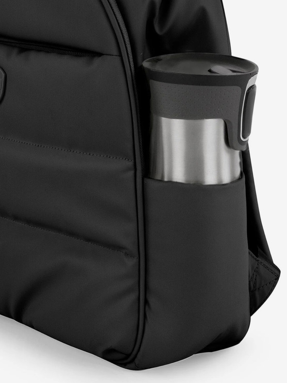 Heys Crni uniseks Heys puffer ruksak crne boje