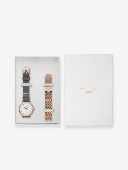 Rosefield Poklon set satova Rosefield West Village WEGTR-X184 od ružičastog zlata