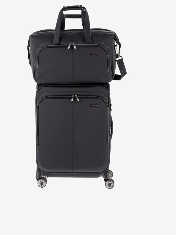 Travelite Crna putna torba Travelite Priima Weekender Black