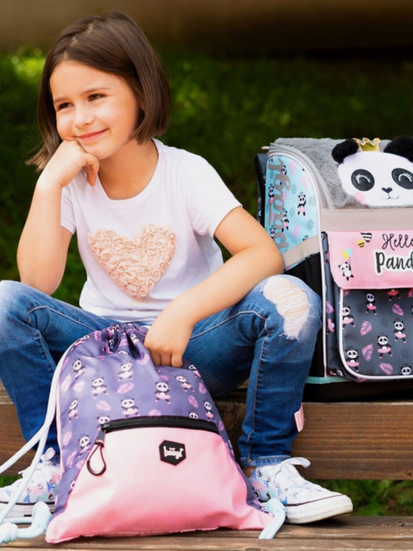 BAAGL  Baagl panda siva džepna torba