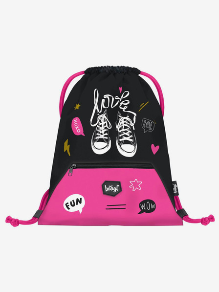 BAAGL  Crna torba s Baagl džepom za tenisice