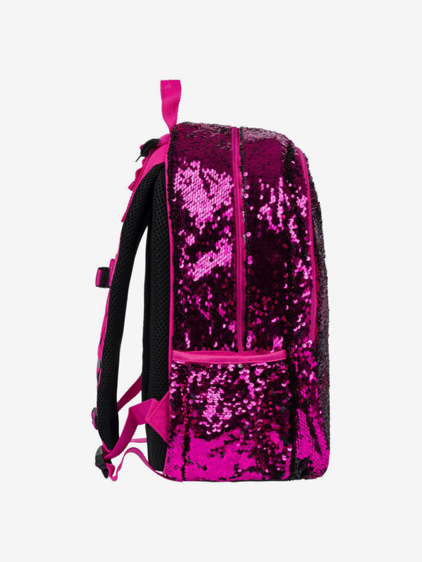 BAAGL  Ružičasti školski ruksak zabavne zvijezde Baagl