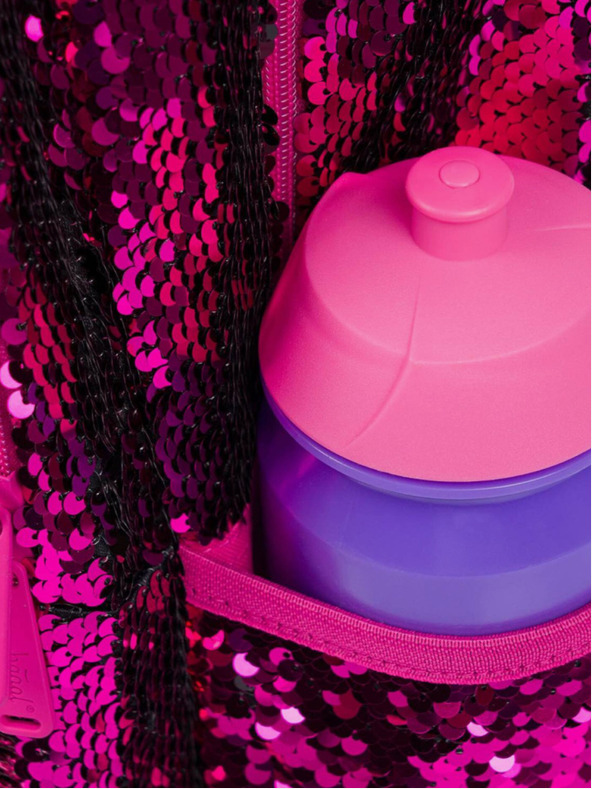 BAAGL  Ružičasti školski ruksak zabavne zvijezde Baagl